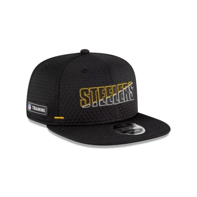 Sapca New Era Pittsburgh Steelers NFL Official Summer Sideline 9FIFTY Snapback - Negrii